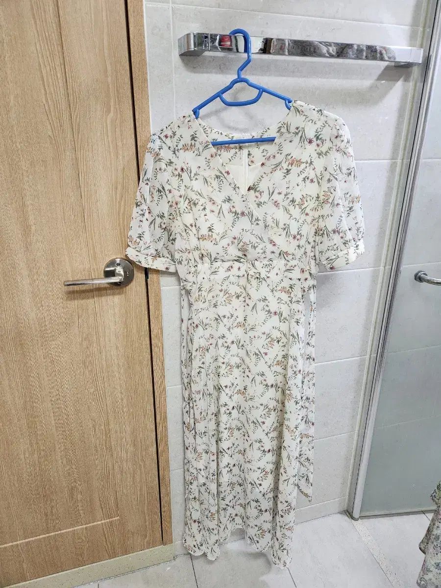  7点 セット 花柄 フラワー ロング丈ワンピース ゲストルック 通勤ルック 長袖 七分袖 その他