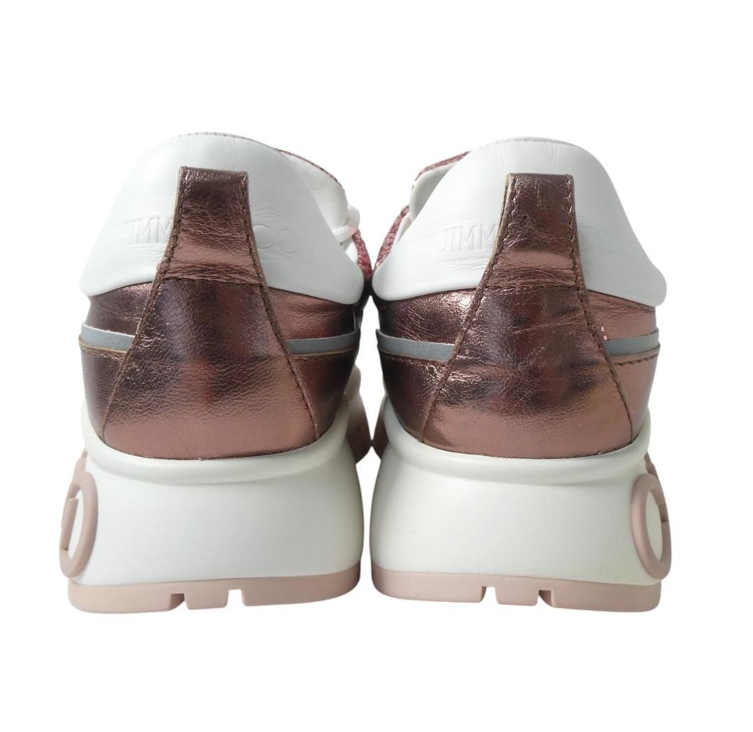 新品同様 JIMMY ジミーチュウ サイズ36 約23㎝ RAINE グリッター ラメ