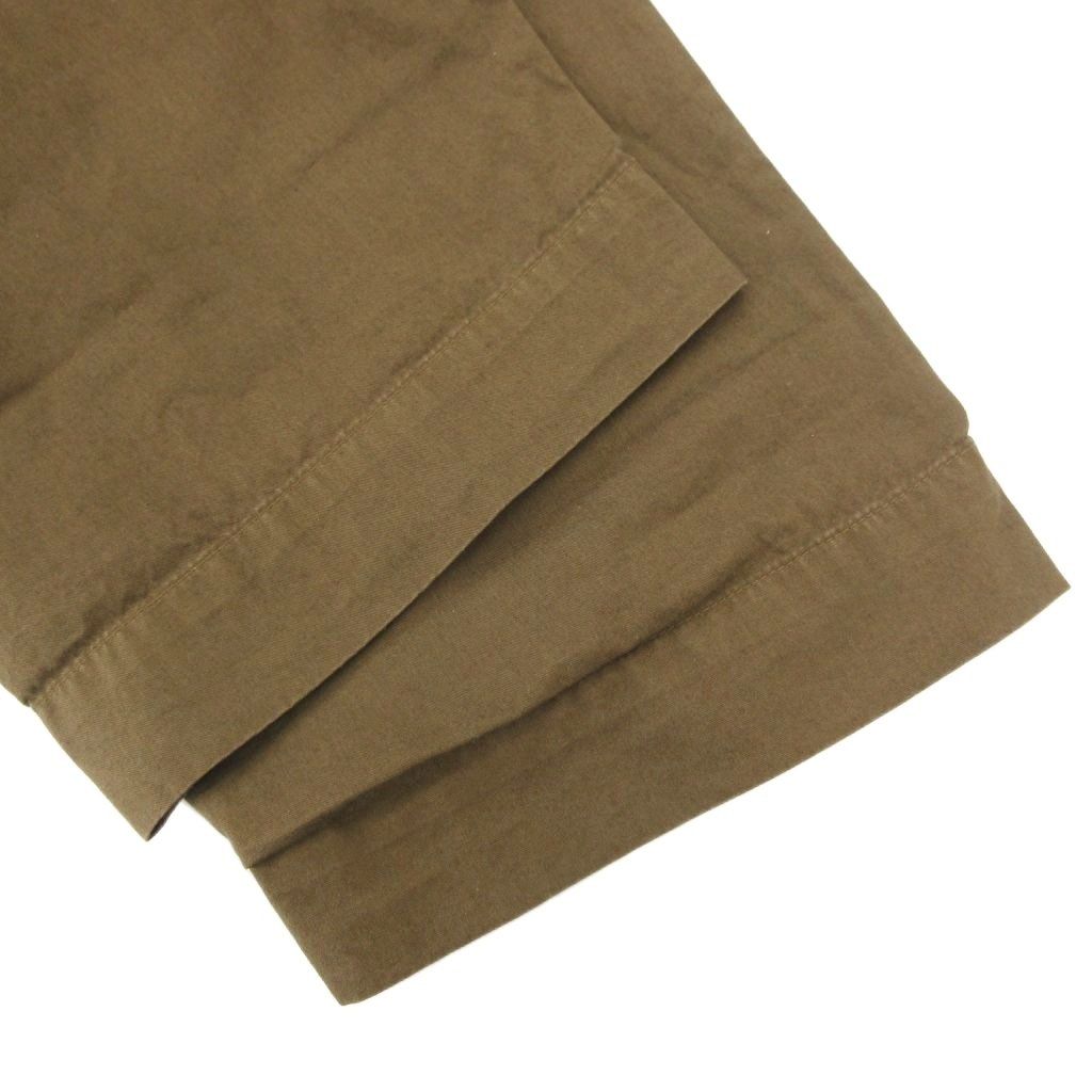 マーガレットハウエル MHL. SUPERFINE COTTON TWILL パンツ スラックス