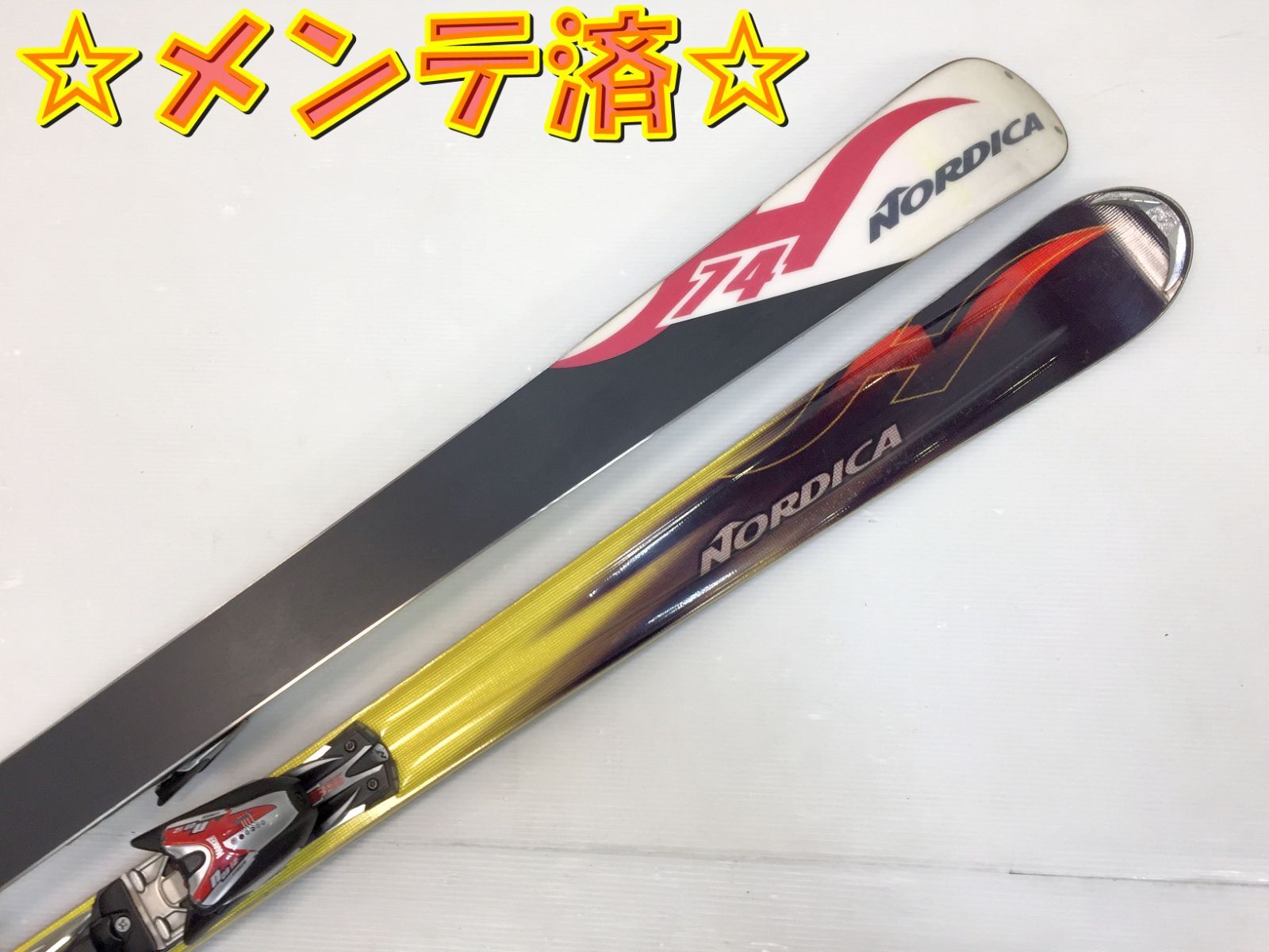 ◇メンテ済◇ スキー NORDICA HOT ROD MODIFIED 178 cm + MARKER NO
