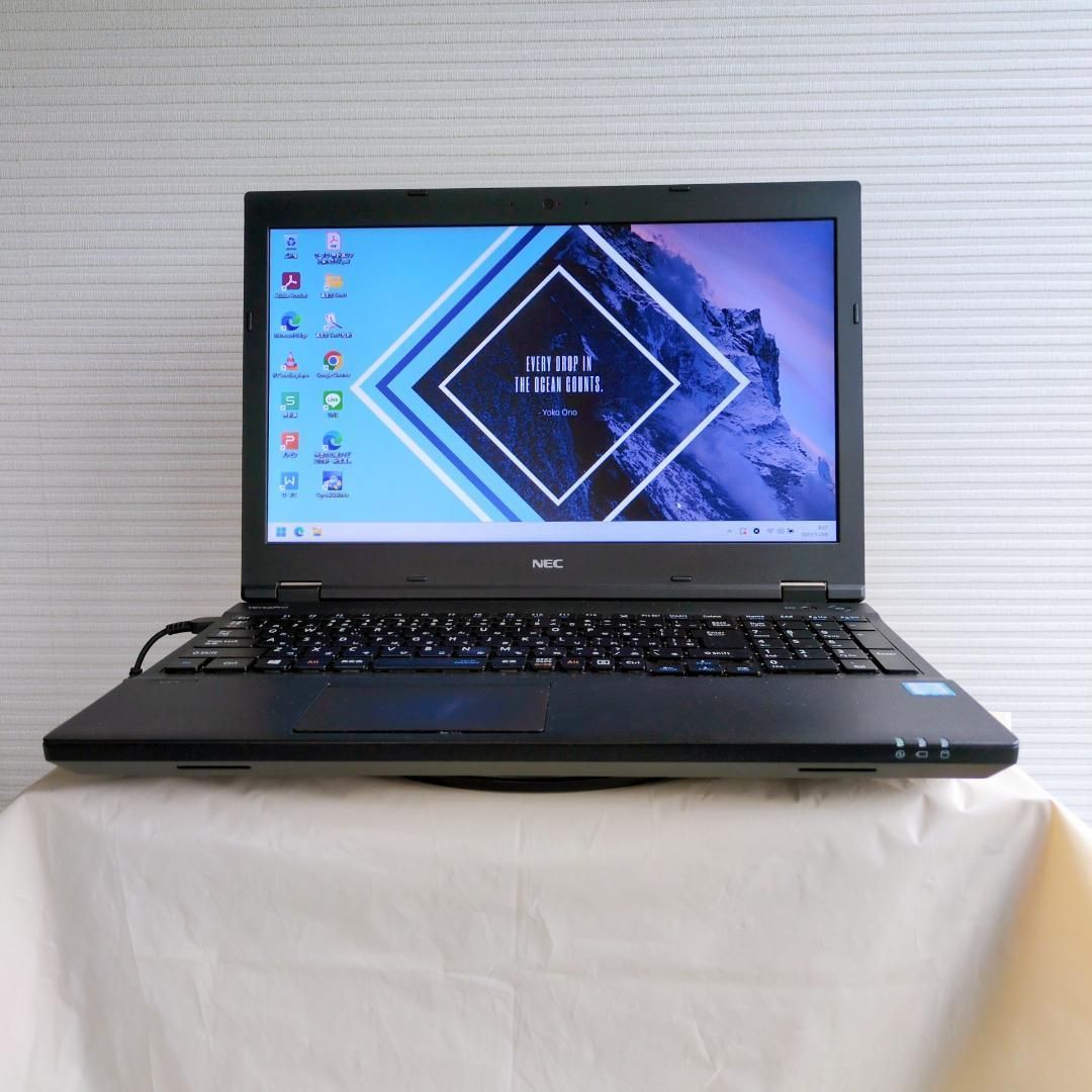 早い者勝ち NEC ノートパソコン windows11 SSD 15インチ - メルカリ