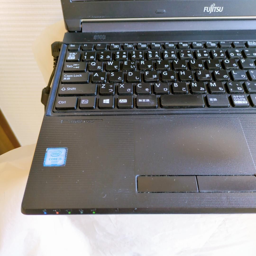 富士通 黒 ノートパソコン windows11 8GB SSD512GB - メルカリ