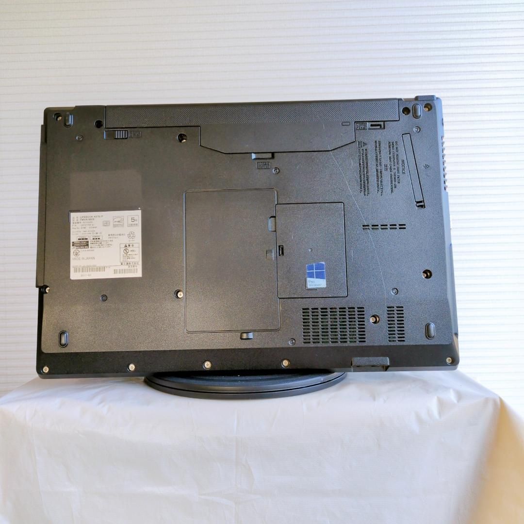 富士通 黒 ノートパソコン windows11 8GB SSD512GB - メルカリ