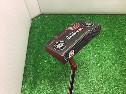 オデッセイ O WORKS TOUR RED DOUBLE WIDE S 34インチ パター PT スチール フレックスその他 メンズ 男性用 右利き 右用 Cランク ゴルフクラブ