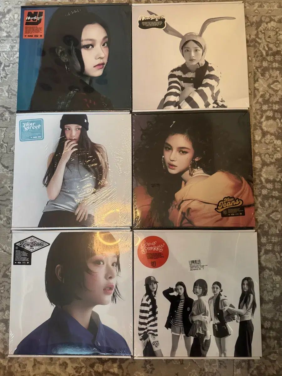 NewJeans ニュージーンズ ニュジ ハゥスウィート 6種 まとめ