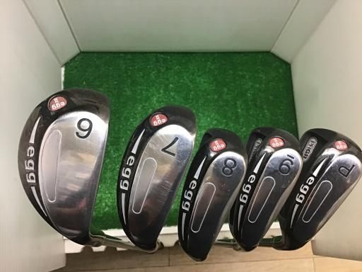 中古】 プロギア egg II 5S アイアンセット IR eggオリジナルカーボン