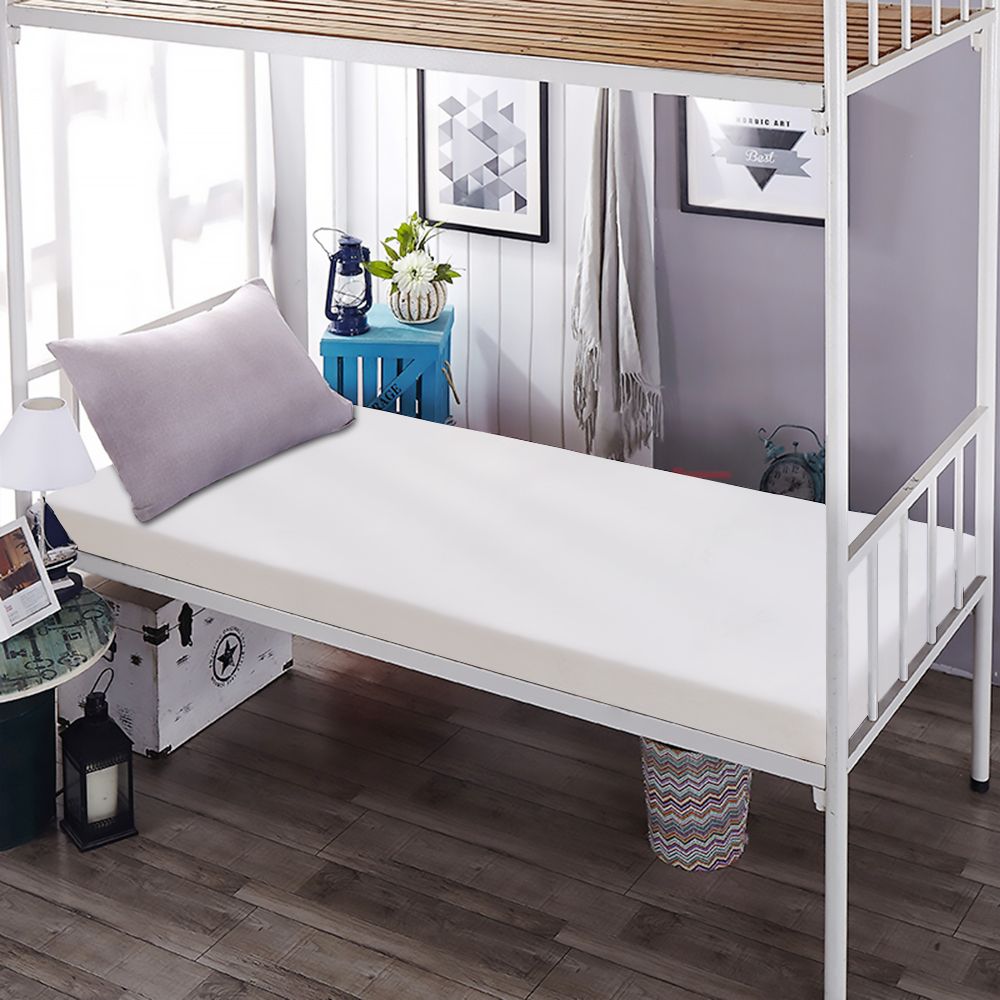 高反発マットレス セミダブル 三つ折り 10 cm厚 体圧分散 折りたたみ式 ベッドマット 寝具 快眠 通気性 25 D 120 N ホワイト