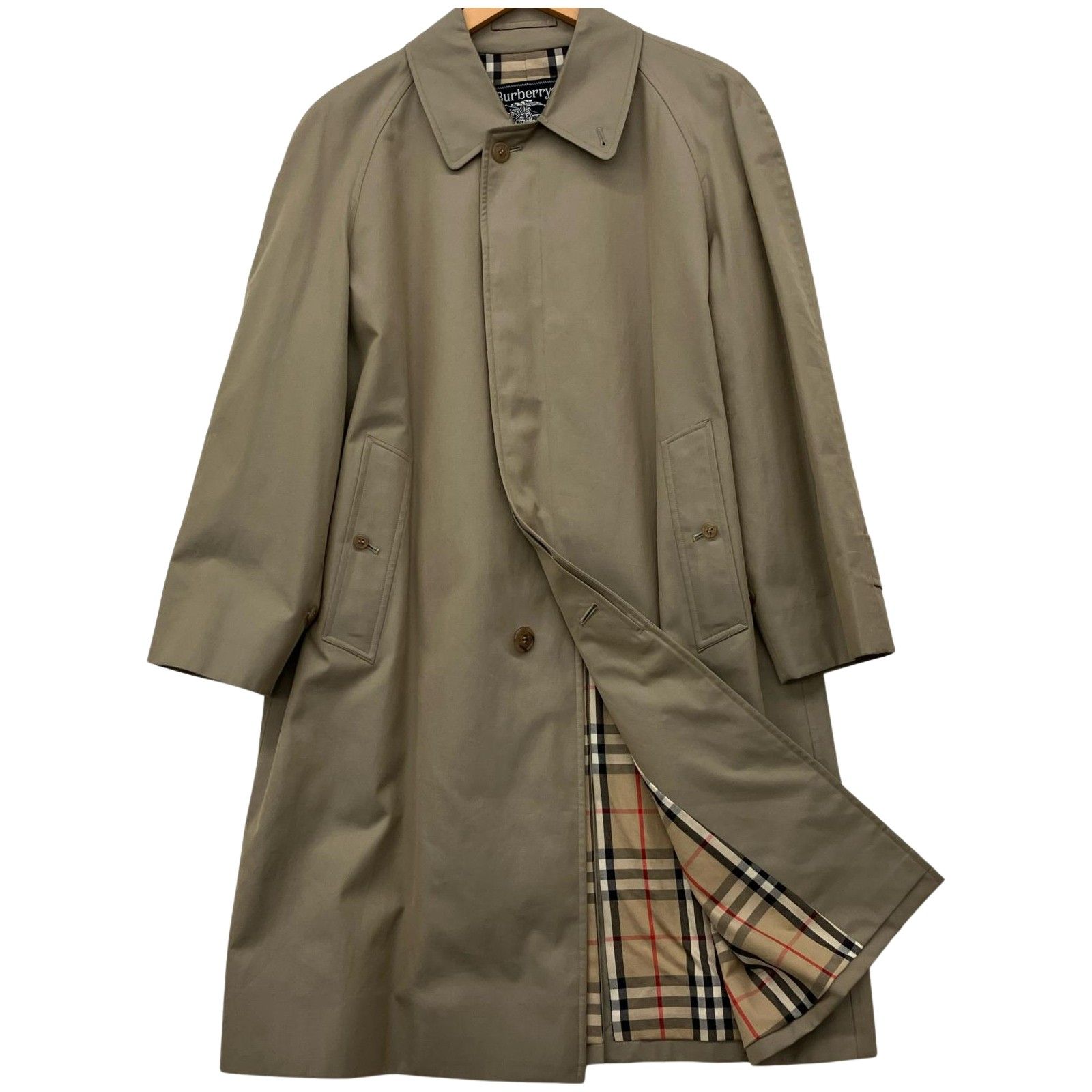 Burberry バーバリー トレンチコート美品C-TK83 三陽商会 玉虫色 