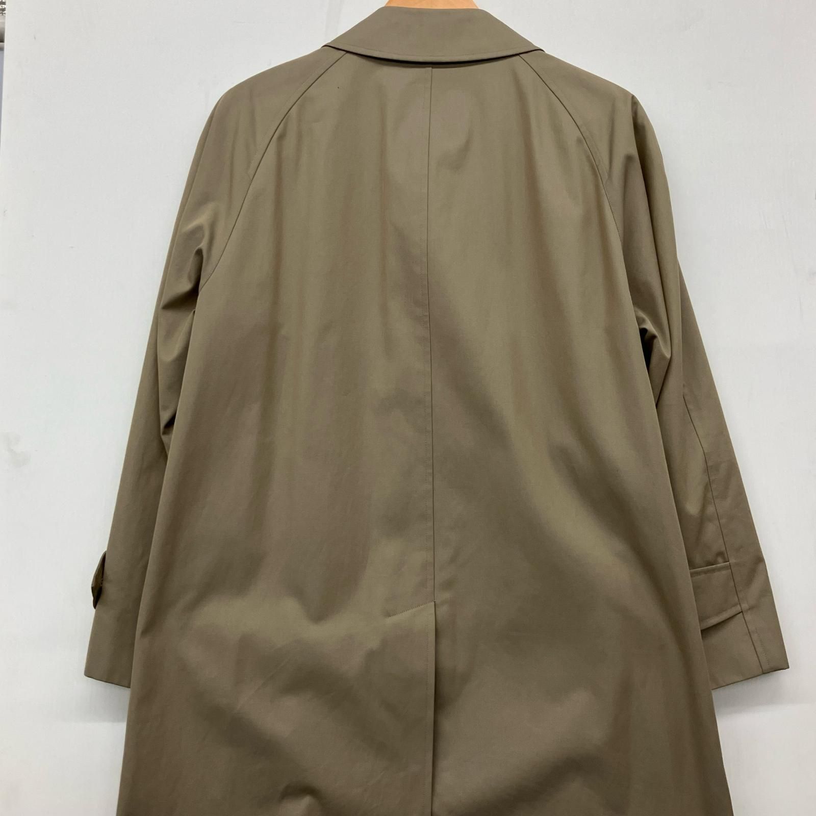 △△Burberrys バーバリーズ 比翼コート 薄玉虫色 ノバチェック C-TK83