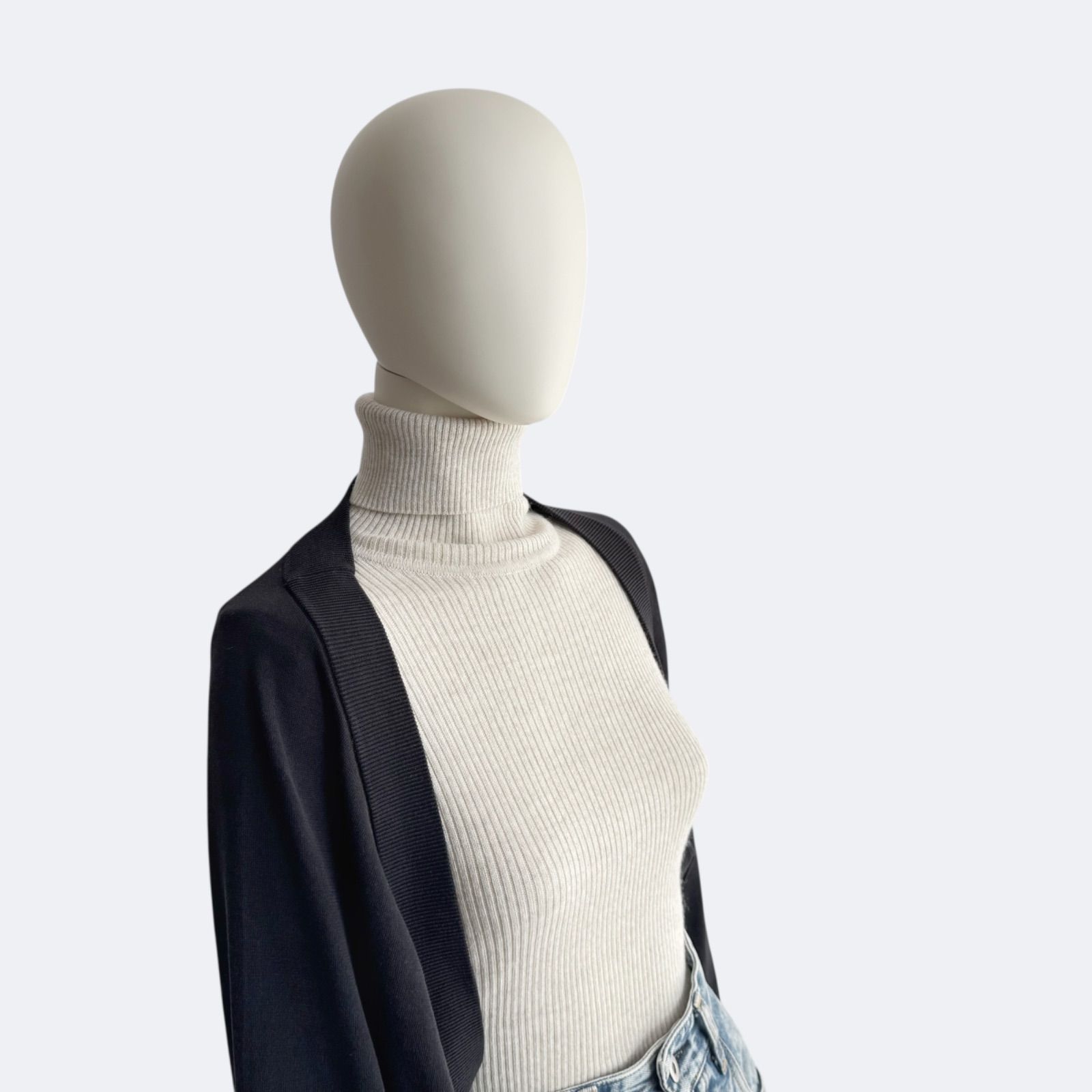 HYKE ハイク コットンニットカーディガン ブラック ボレロ - メルカリ