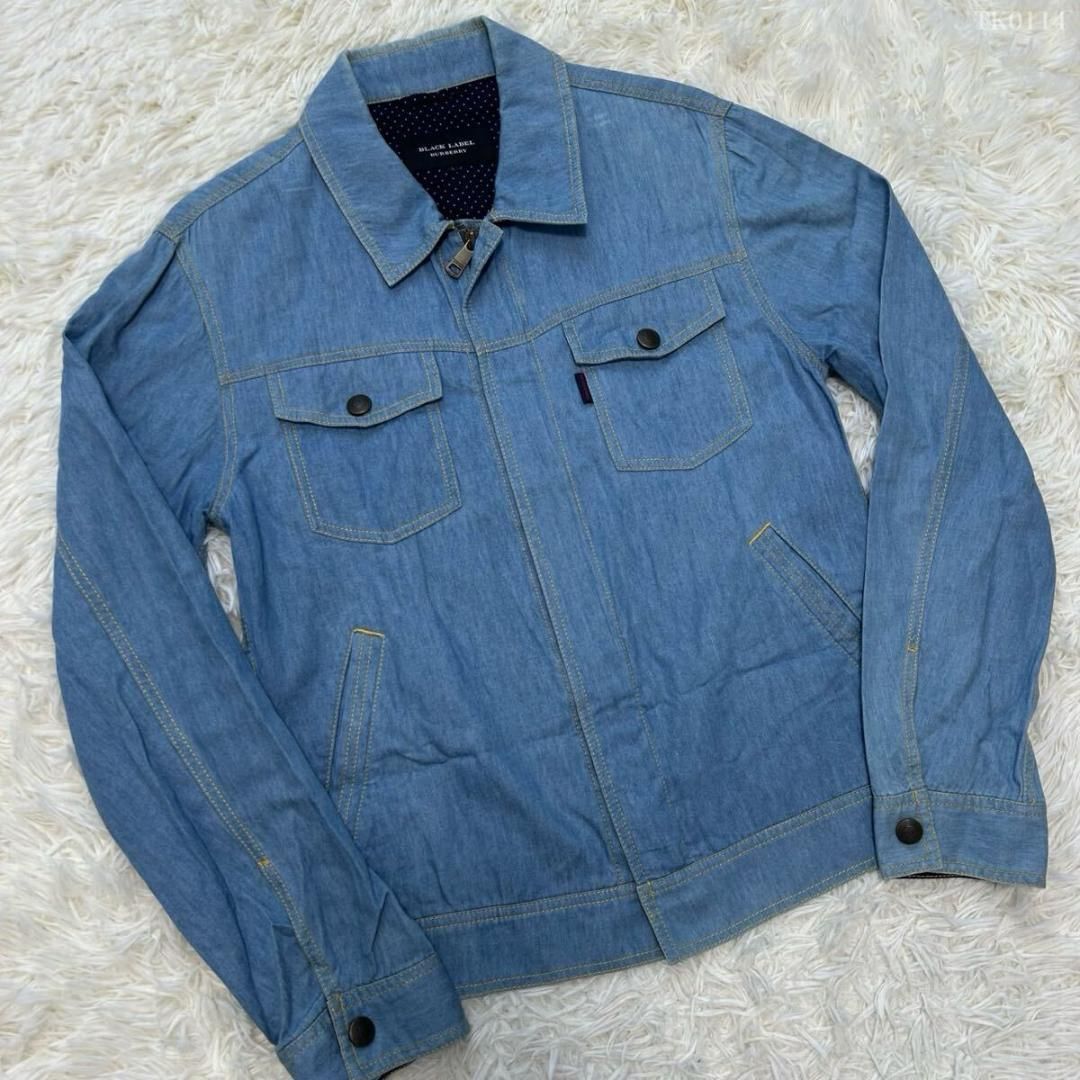 極美品/L】BURBERRY BLACK LABEL バーバリーブラックレーベル