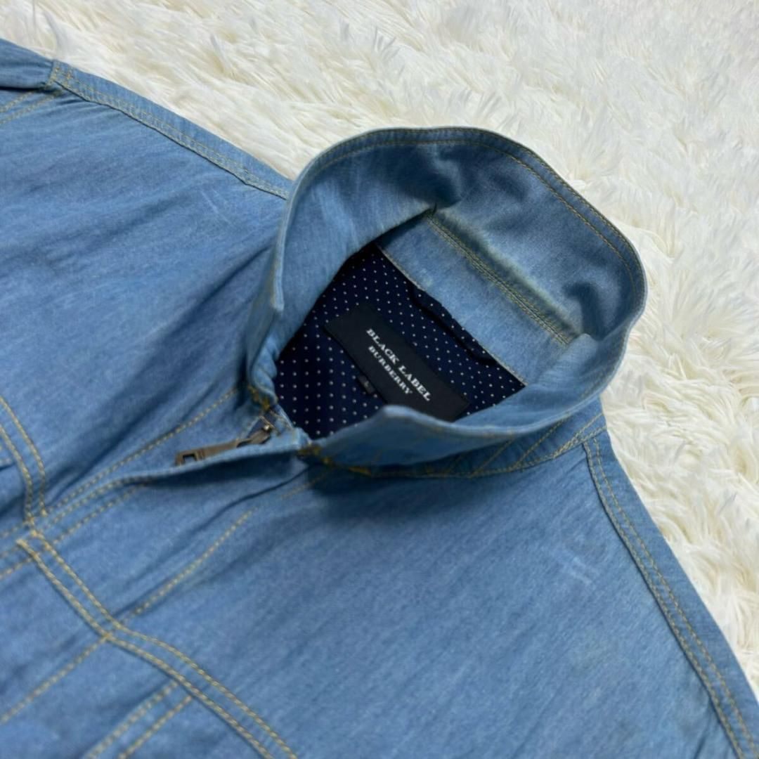 極美品/L】BURBERRY BLACK LABEL バーバリーブラックレーベル