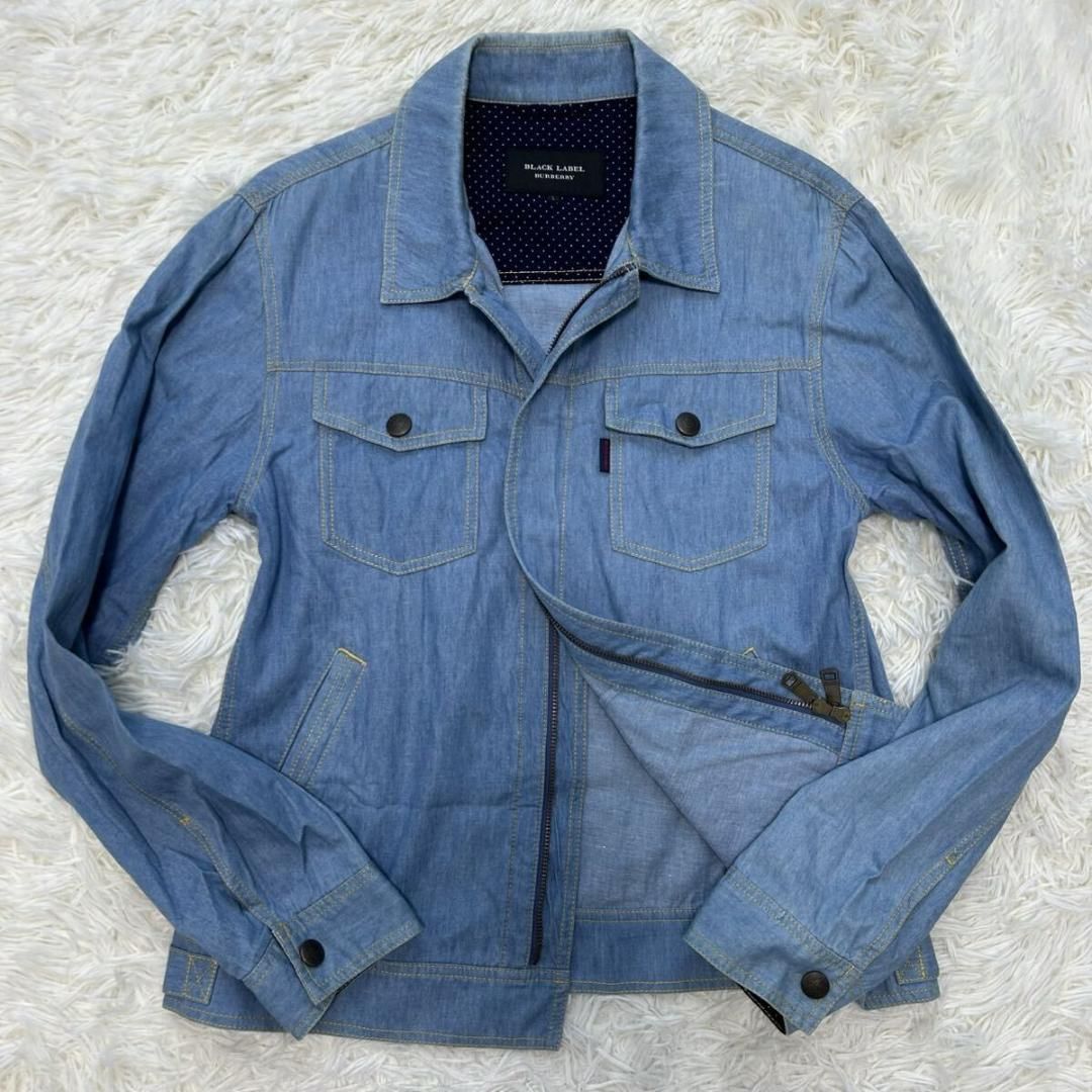 極美品/L】BURBERRY BLACK LABEL バーバリーブラックレーベル