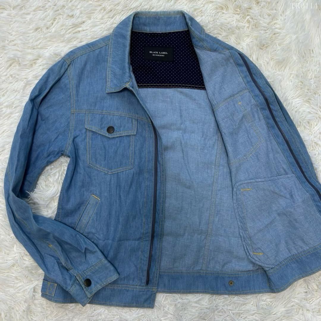 極美品/L】BURBERRY BLACK LABEL バーバリーブラックレーベル