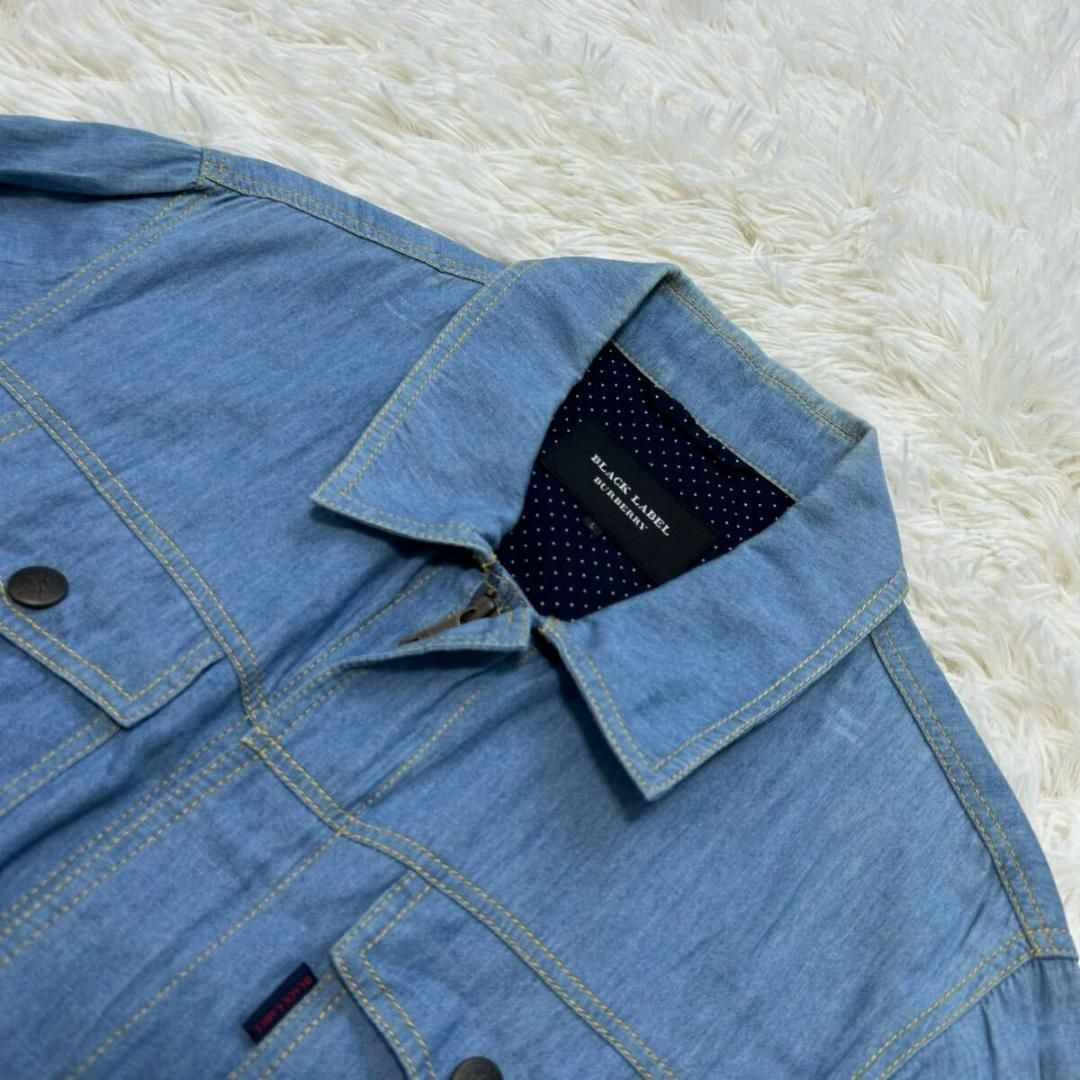 極美品/L】BURBERRY BLACK LABEL バーバリーブラックレーベル