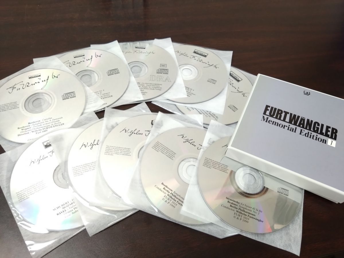 FURTWANGLER ヴィルヘルム・フルトヴェングラー Memorial Edition