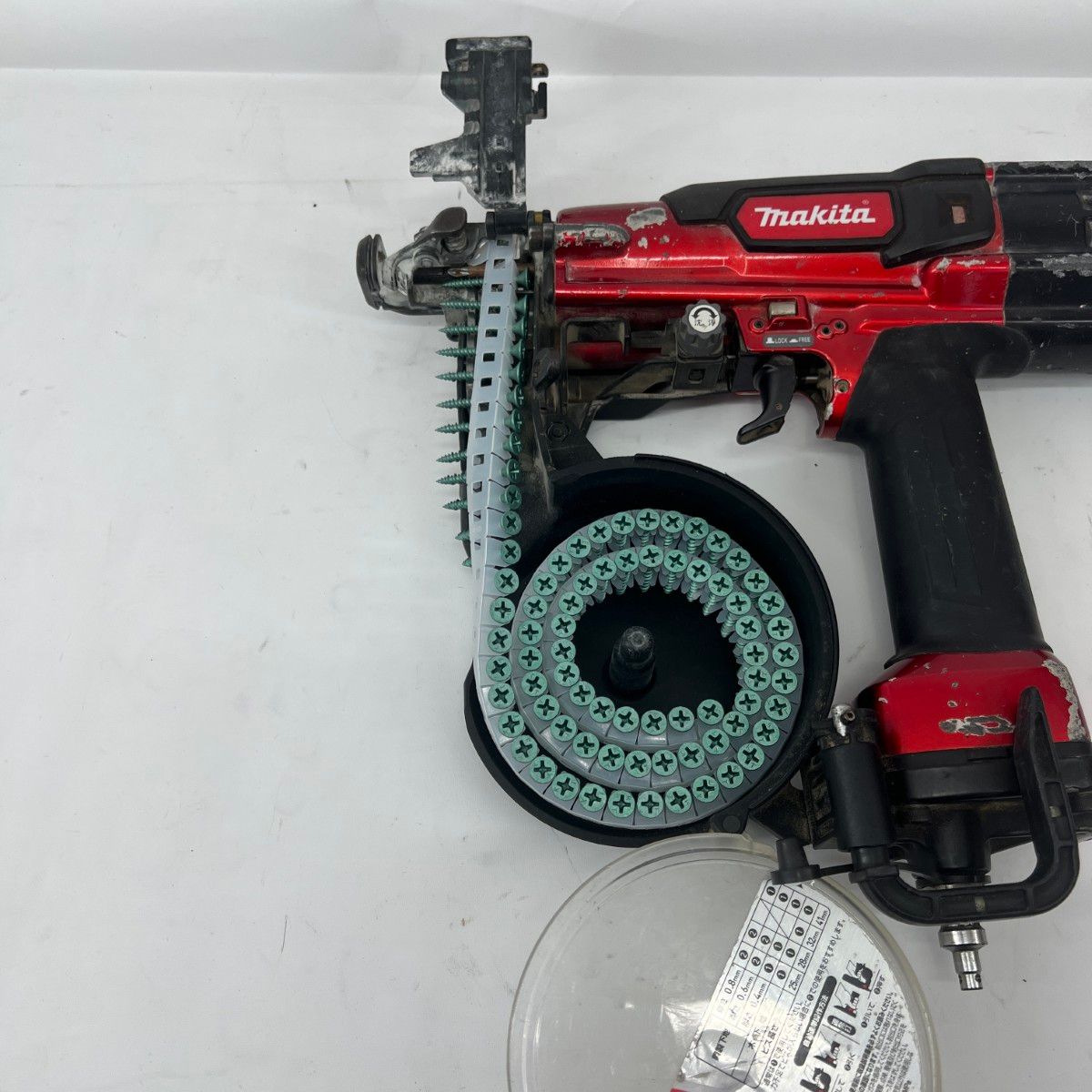 〇〇MAKITA マキタ 工具 エアツール エア釘打ち AR411HR レッド 【公式