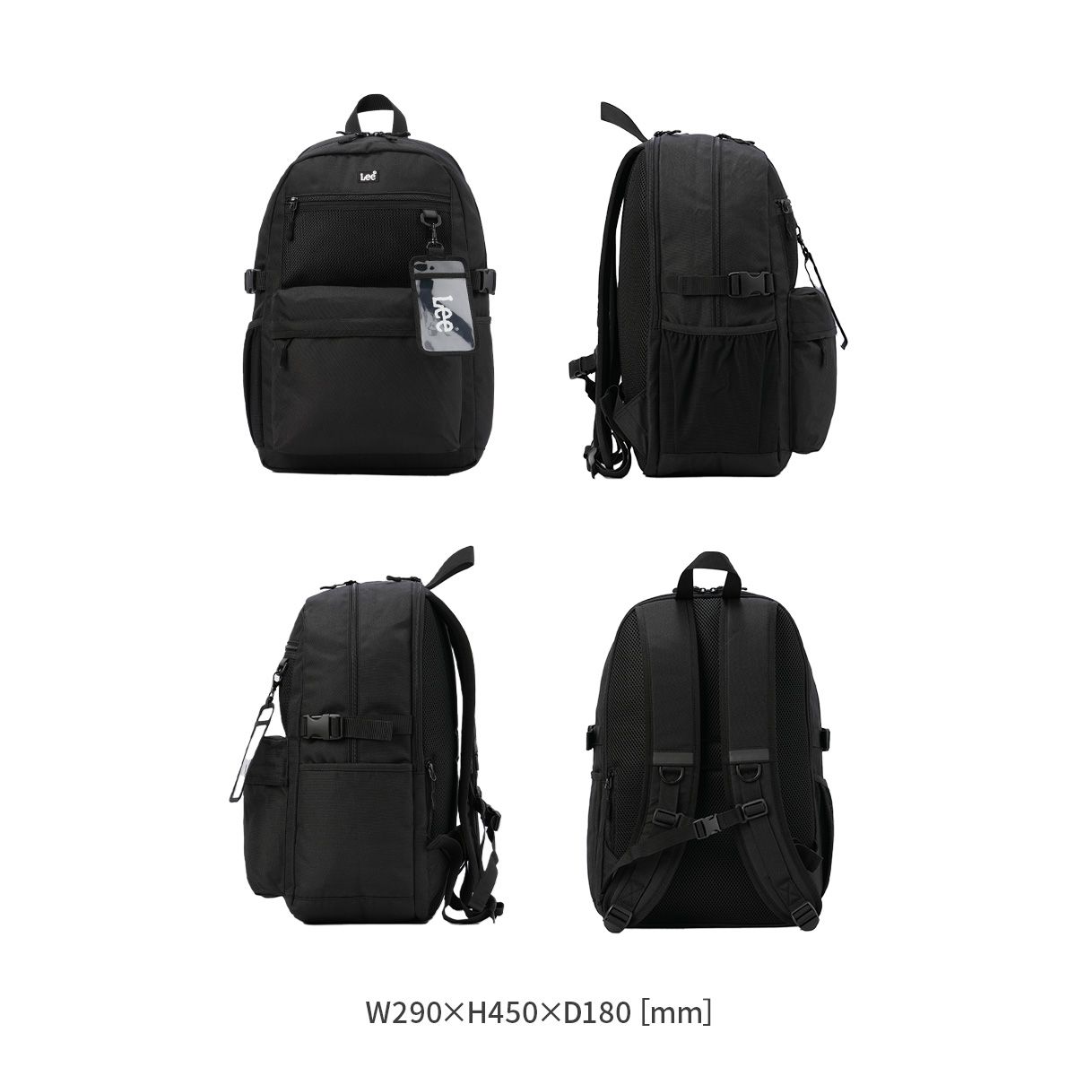 Lee リー リュック 27L 新作 大容量 軽量 撥水 男子 女子 中学生