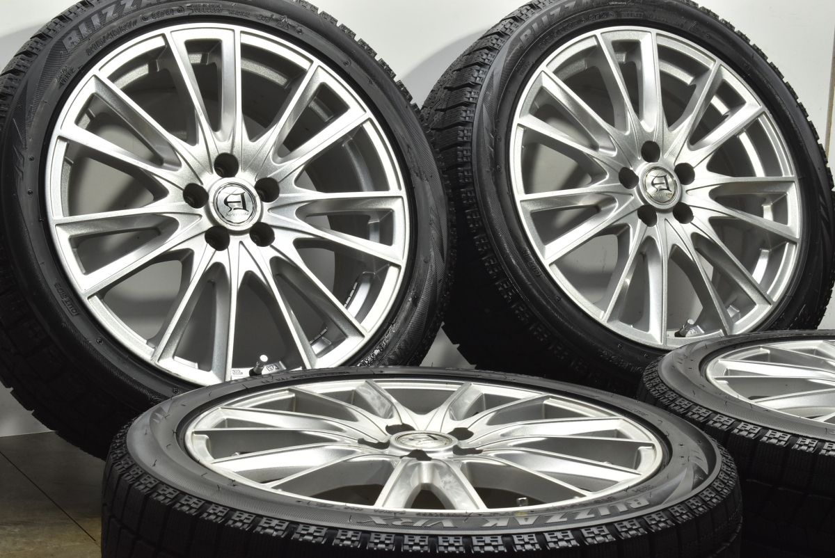 プリウス カローラツーリング などに アフロディーテ 17 in 7 J 48 PCD 100 ブリヂストン ブリザック VRX 215 45 R CT レクサス BRZ