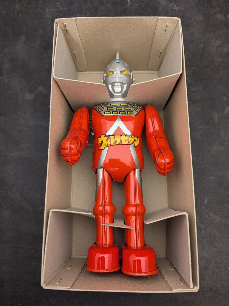 ビリケン商会 ゼンマイ歩行 ウルトラセブン 250mm - メルカリ