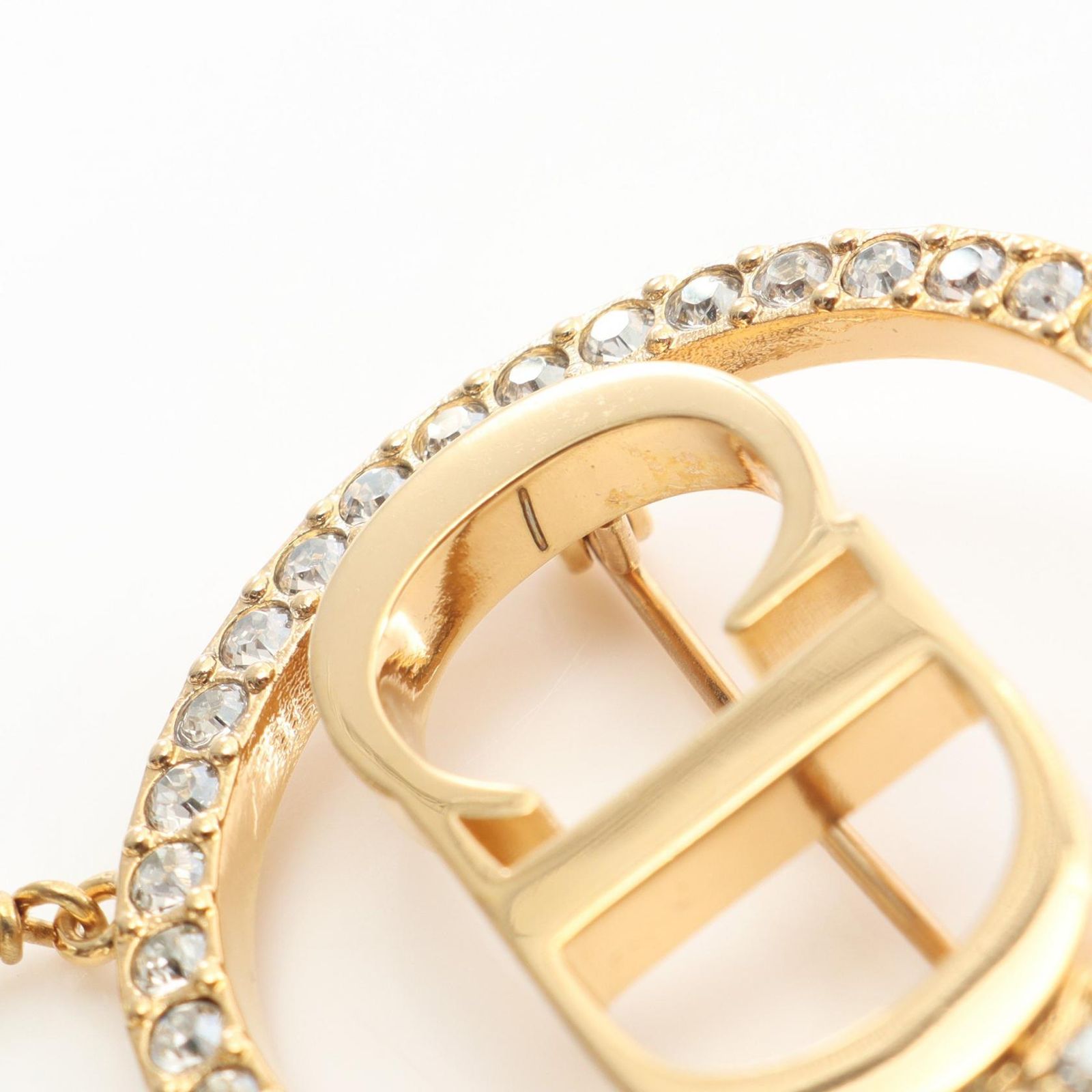 ディオール Dior ブローチ CDロゴ GP（ゴールドメッキ） ブローチ