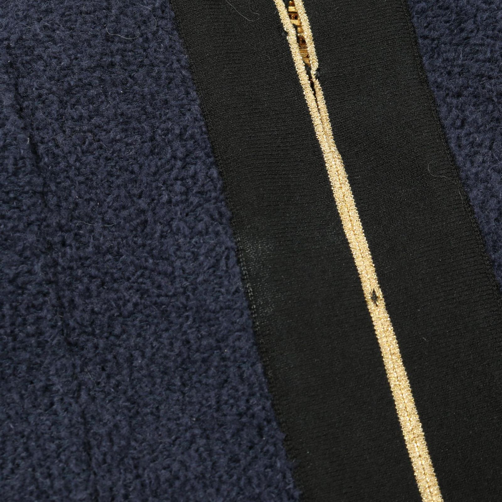  シャネル CHANEL ワンピース ココマークボタン コットン レディース B 長袖 七分袖 ひざ丈ワンピース