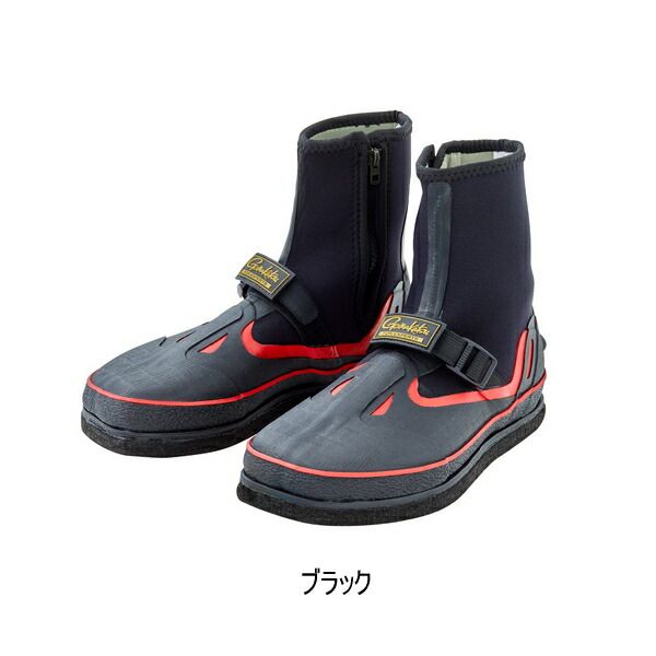 がまかつ 鮎タビ 先割 レギュラー フェルトスパイク GM 908 ブラック 4 Lサイズ