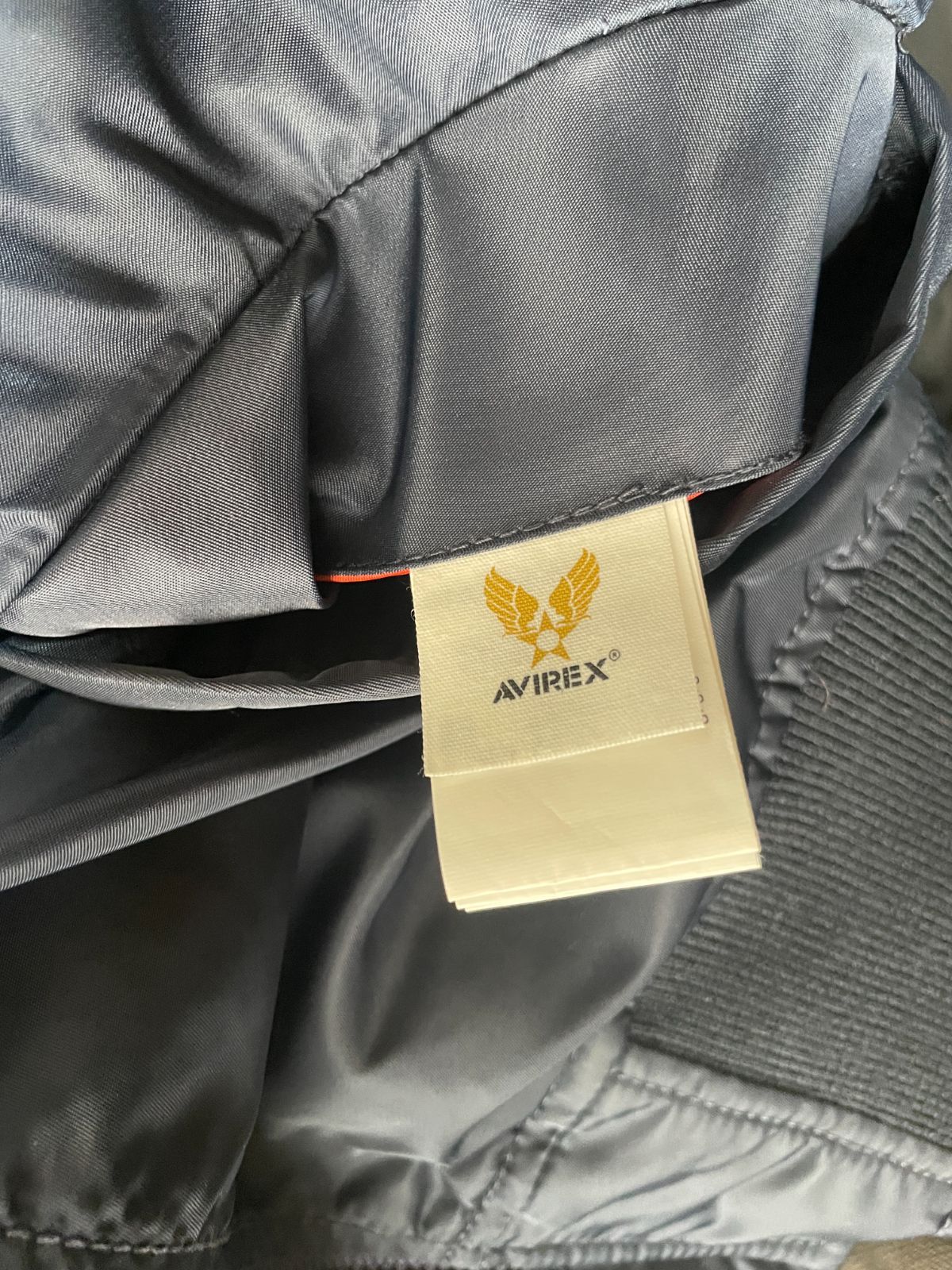 01d28 美品 AVIREX アヴィレックス FLYING JACKET L-2A ネイビー L 01d13 - メルカリ