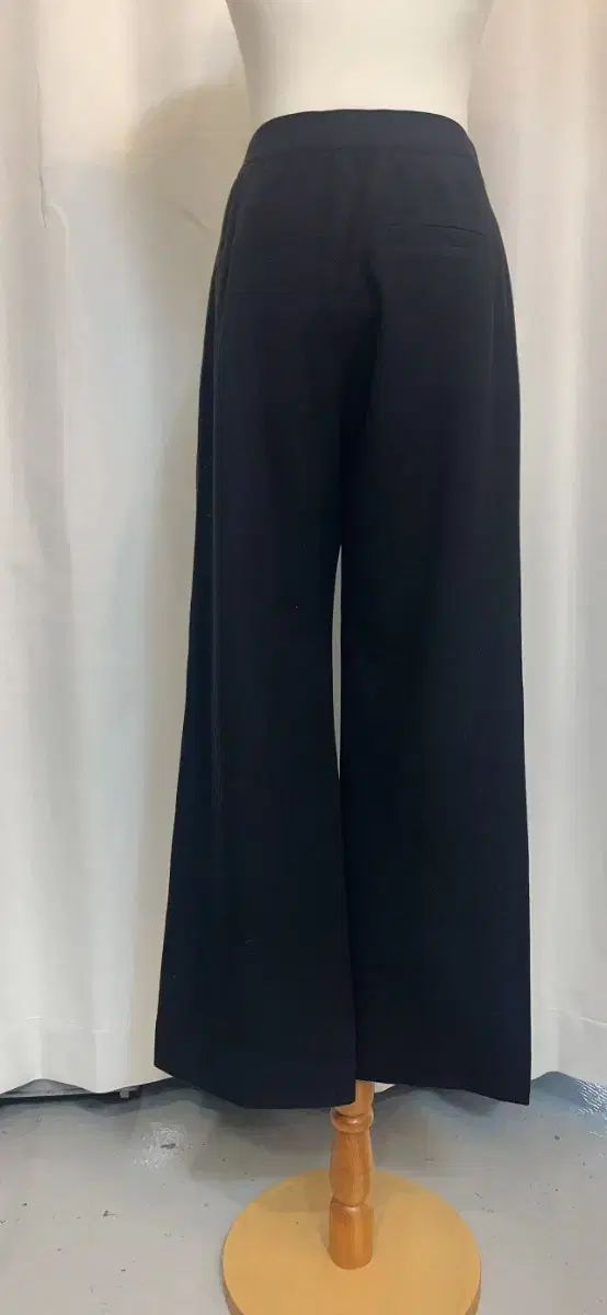 22年 TIME ブラック ワイド スラックス 64 94 状態良し