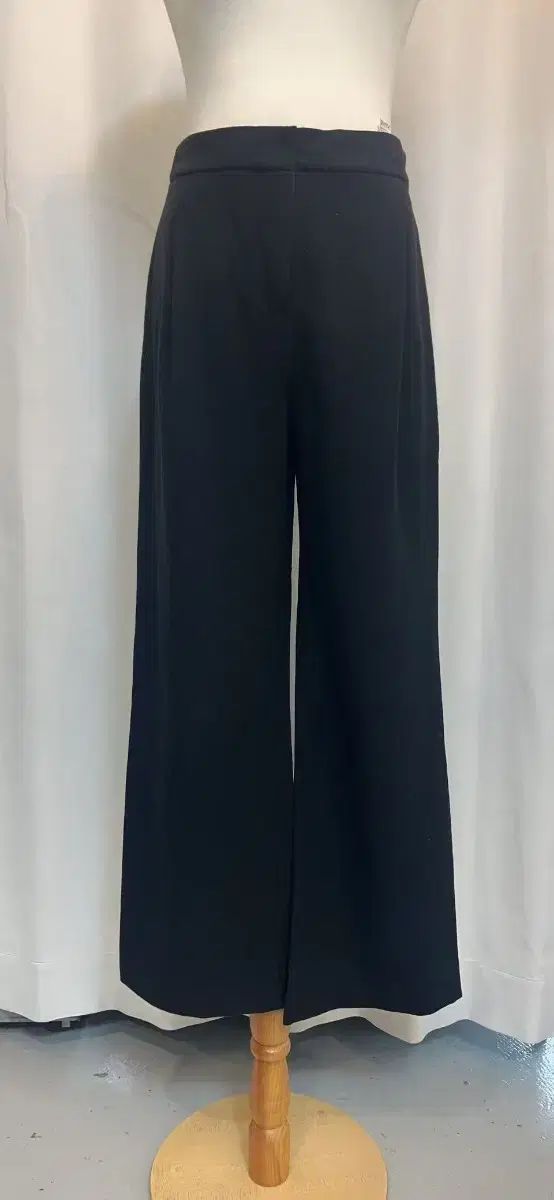 22年 TIME ブラック ワイド スラックス 64 94 状態良し