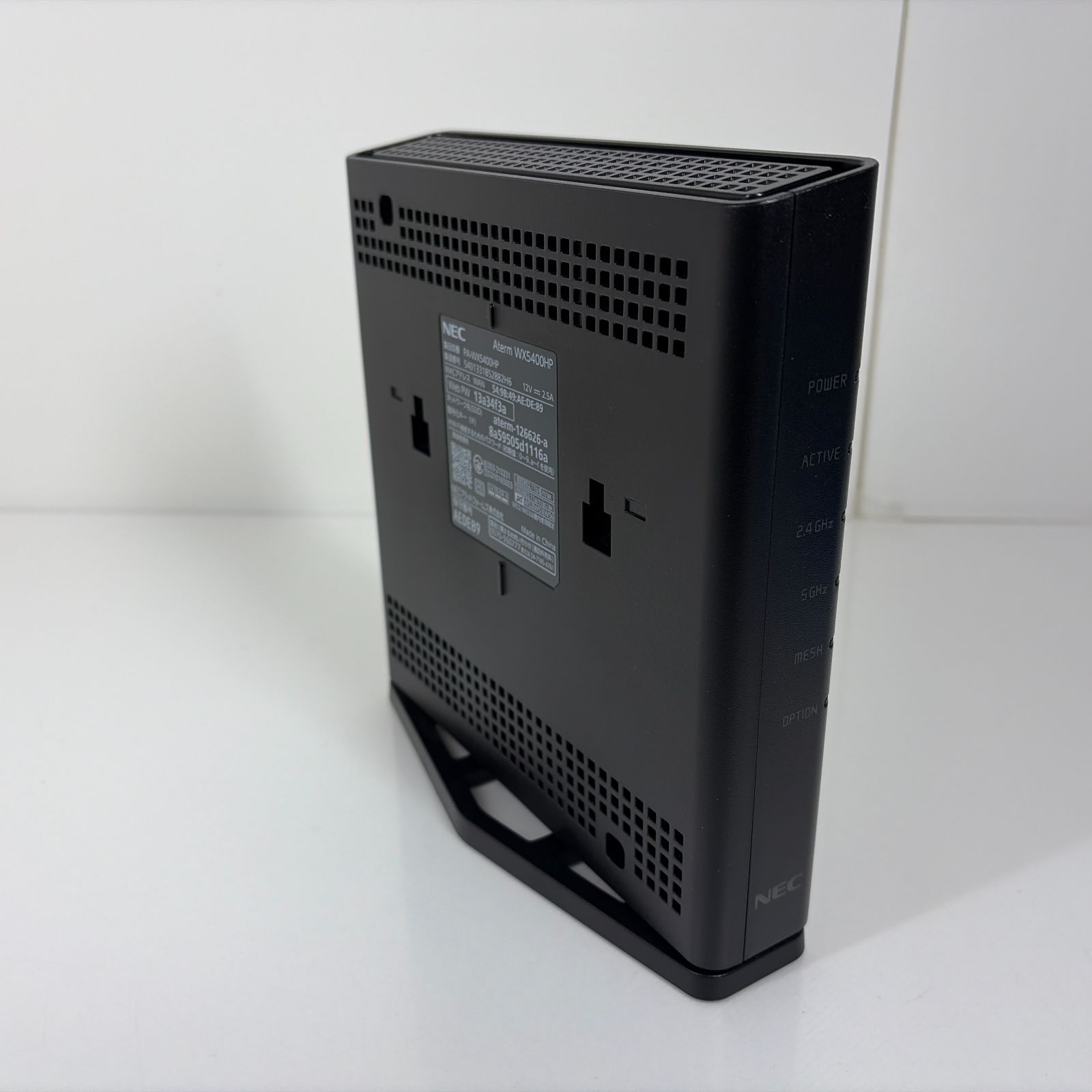 NEC Aterm WX5400HP 無線LANルーター　中古美品 中古・美品】ルーター aterm WX5400hp - メルカリ