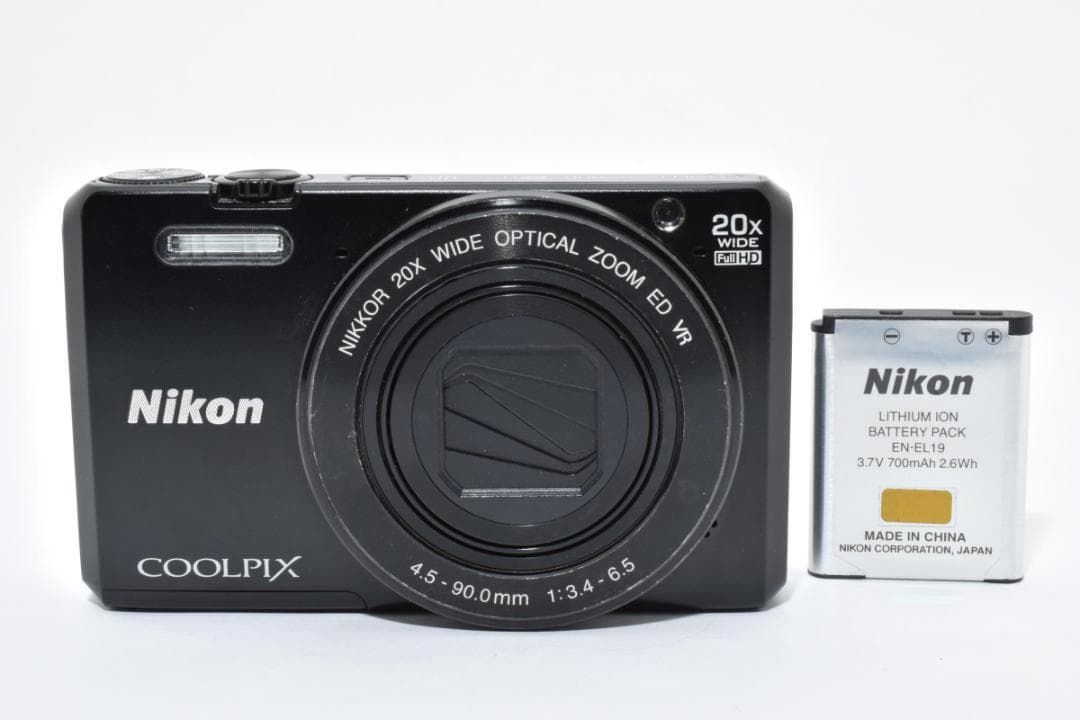 694 Nikon ニコン COOLPIX S 7000 クールピクス ブラック デジタルカメラ コンパクトデジタルカメラ