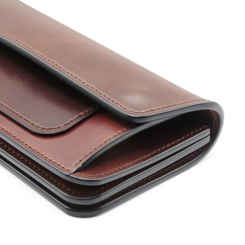 未使用 ROBUSTA LEATHER ロブスタ 長財布 シェルコードバン Trucker