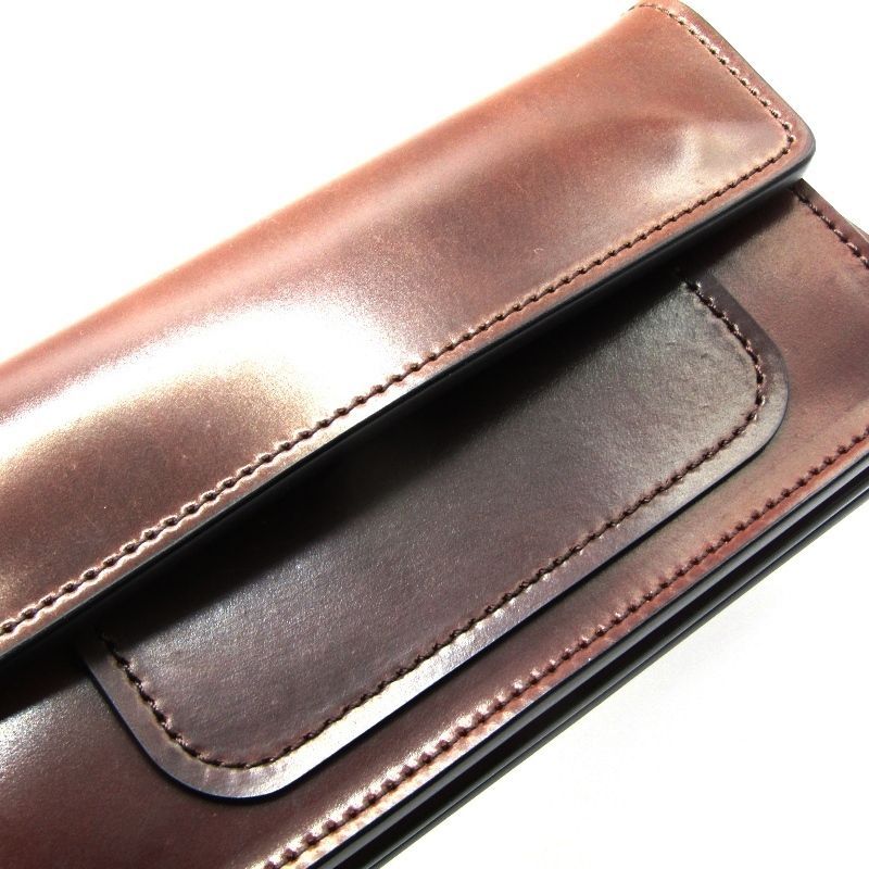 未使用 ROBUSTA LEATHER ロブスタ 長財布 シェルコードバン Trucker