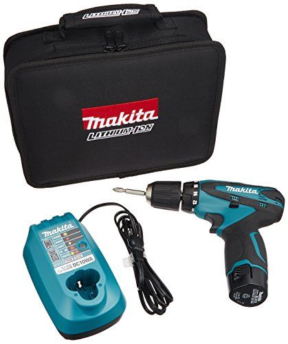 マキタ Makita 充電式ドライバドリル 10 8 V Led ライト 付き 小型 本体付属バッテリー 搭載モデル m