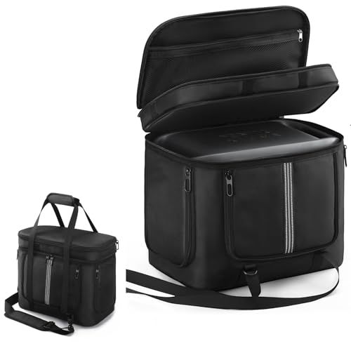 SHEAWA for Anker Solix C 1000 ケース 収納ケース バッグ 耐衝撃 頑丈 ナイロン ケーブルや小物類も収納 互換品 アクセサリー m