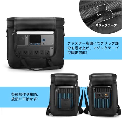 SHEAWA for Anker Solix C1000 ケース 収納ケース バッグ 耐衝撃 頑丈