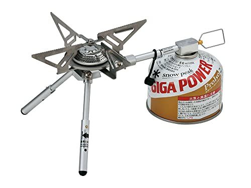 スノーピーク(snow peak) シングルバーナー コンパクト収納