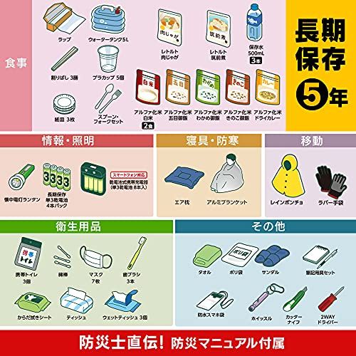 簡易トイレ 保存食