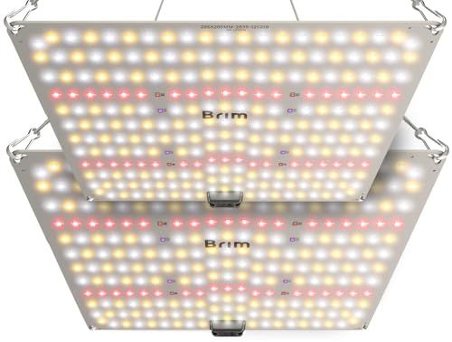 BRIM ブリム PANEL A 植物育成ライト LED パネル ブランド フルスペクトル IR UV 搭載 PL 2 45 W 温白色 m