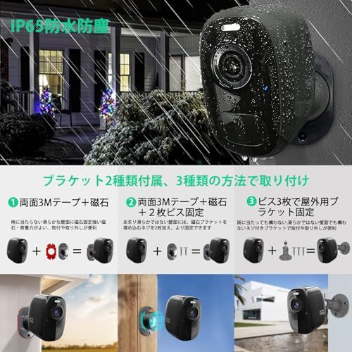 130°超広角 暗視撮影