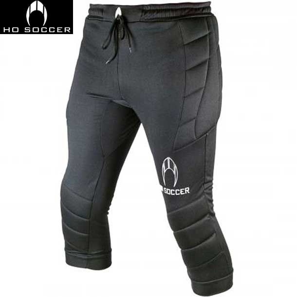 HO サッカー HO SOCCER TROUSERS 3 4 LOGO(BLACK LOGO) サッカー キーパーパンツ 19FW(50.5559)、選択