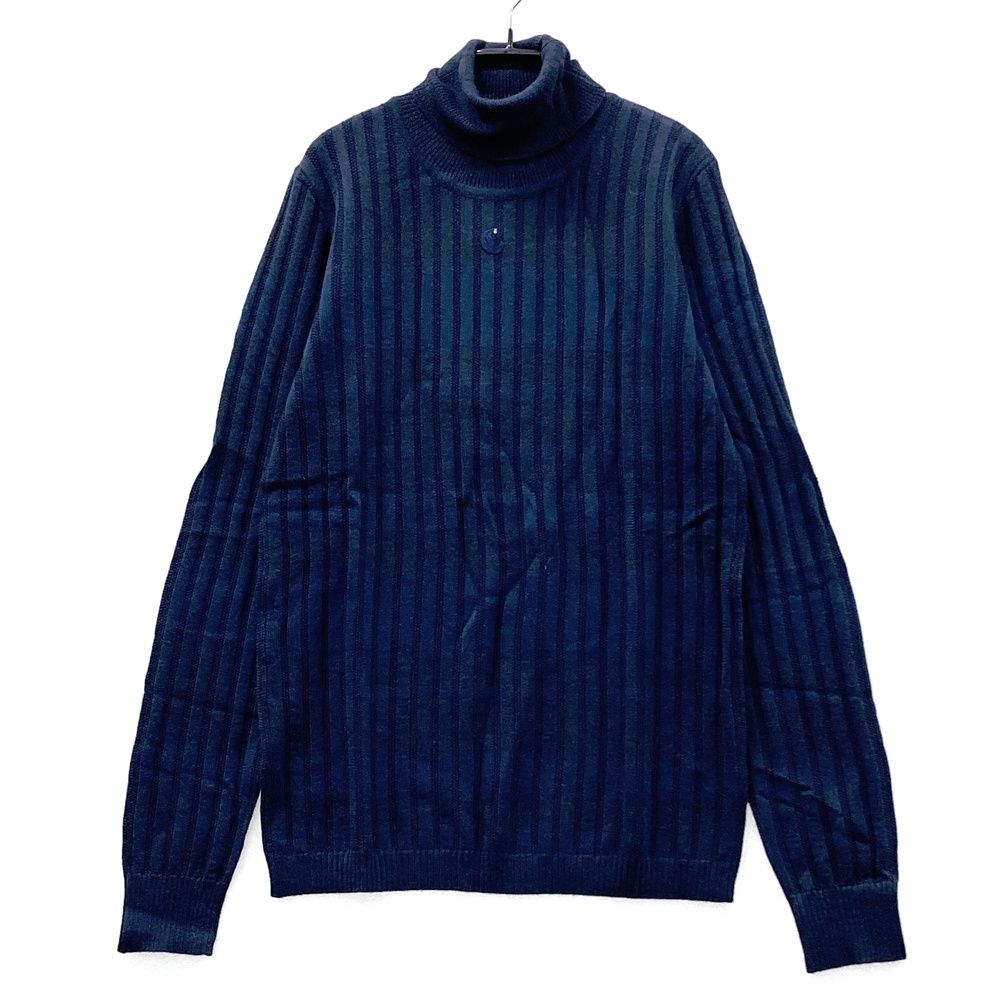 サイズ L キャロウェイ 241 7260301 タートル ニット セーター ネイビー系 ゴルフウェア レディース ストスト
