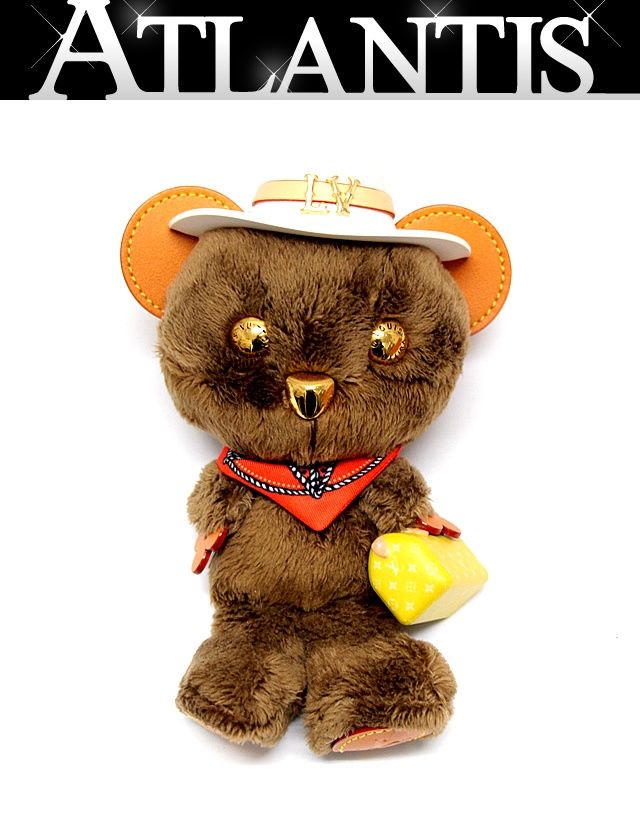♥ ルイヴィトン Louis Vuitton バッグチャーム LV ルイ ベア ルージュ M 03176 73166