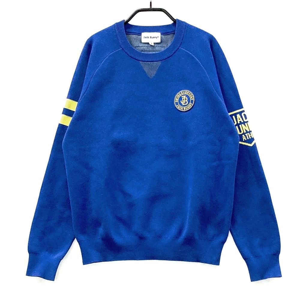 サイズ 1 JACK BUNNY ジャックバニー 2025年 ニット セーター ブルー系 ゴルフウェア レディース ストスト