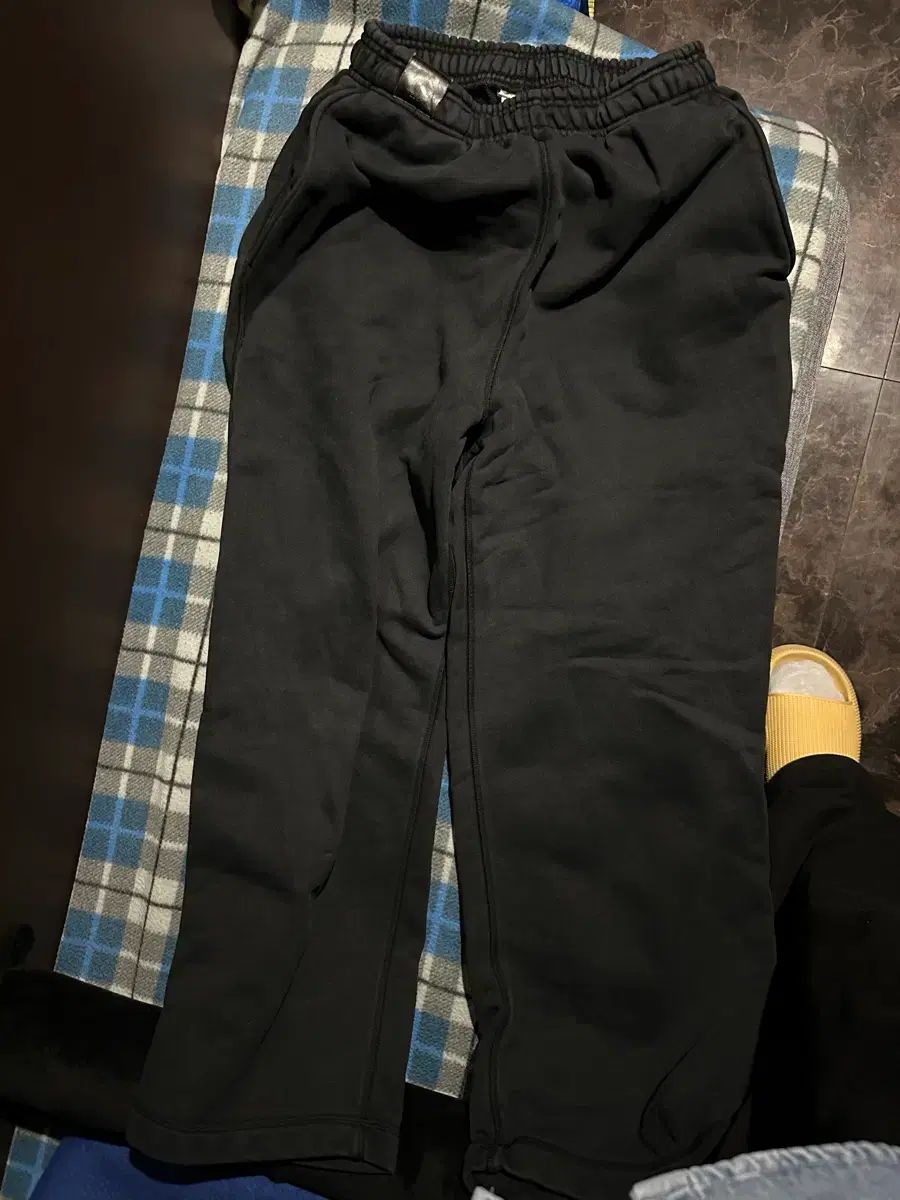 DBSR DUMBSTRUCK ワイド スウェット パンツ ブラック M