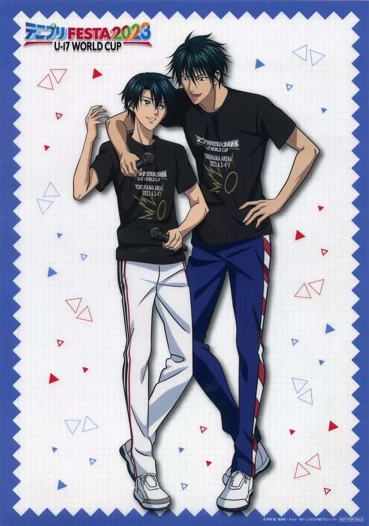 中古】クリアポスター A3クリアポスター 越前リョーマ＆越前リョーガ