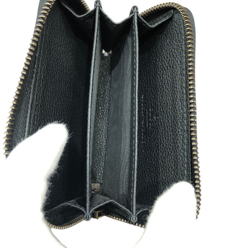 ブラック カーフレザー