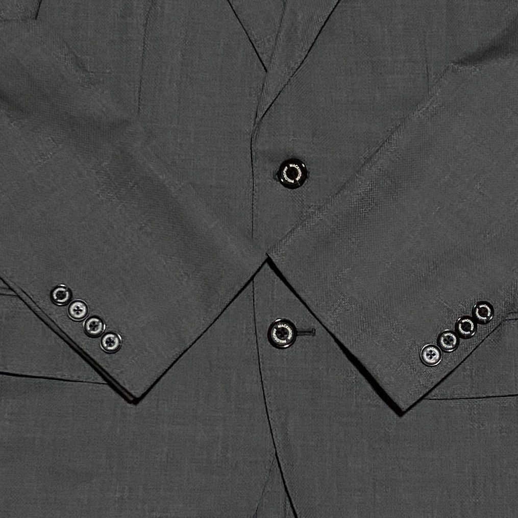 【美品】マッキントッシュフィロソフィー トロッター スーツ 40R　グレー マッキントッシュ フィロソフィー トロッタージャケット グレー サイズ