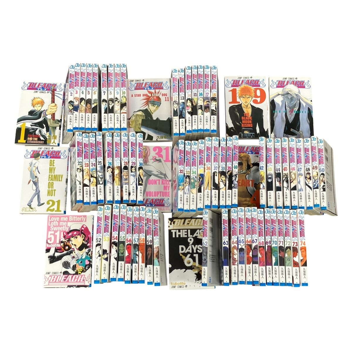 集英社 BLEACH 1巻~74巻 全巻セット おまとめセット ブリーチ 久保帯人
